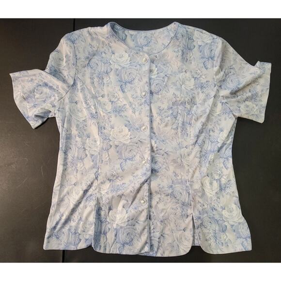 Blair Blue/White Floral Skirt Set - Size 16 - Picture 2 of 9